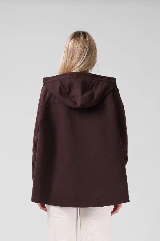 Harlow Jacket - Chocolate Plum