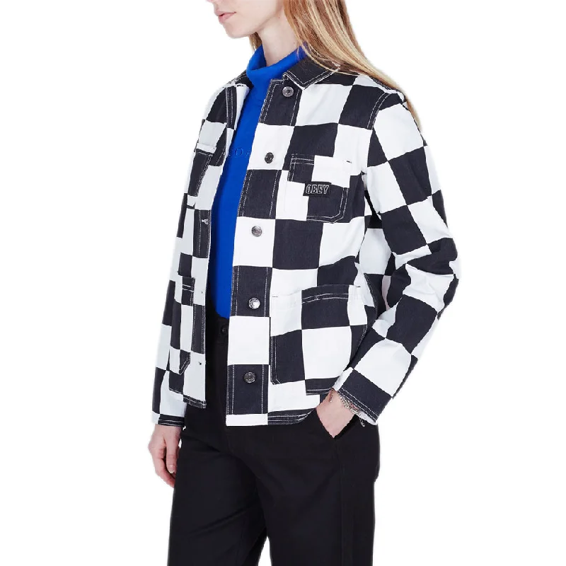 OBEY BISHOP JACKET // CHECKER