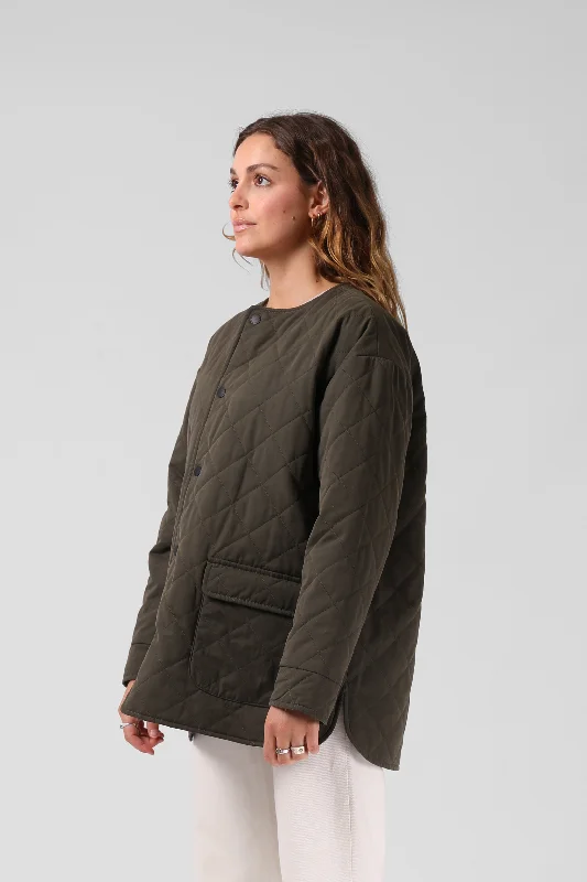 Quilted Jacket - Forest