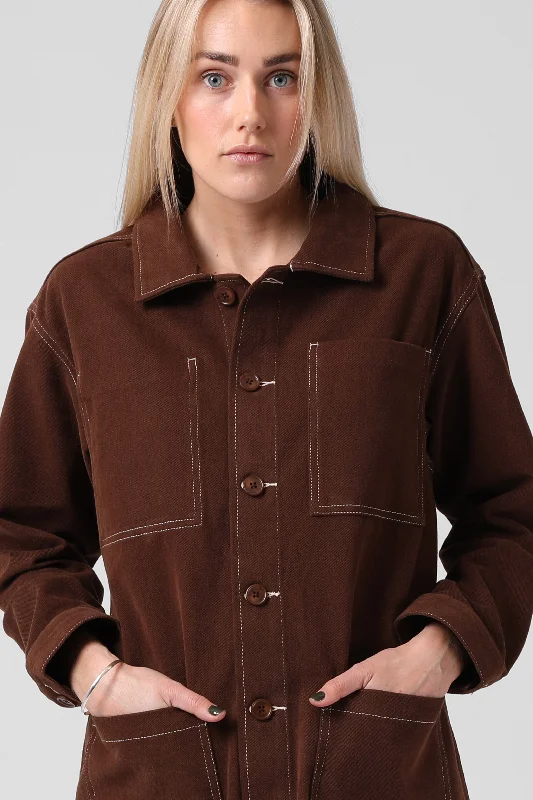 Work Jacket - Chocolate