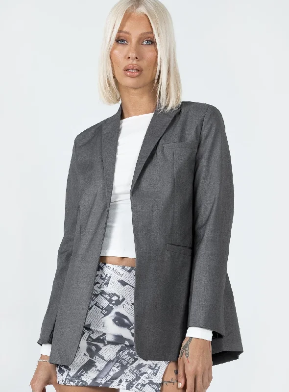 Gerald Blazer Grey