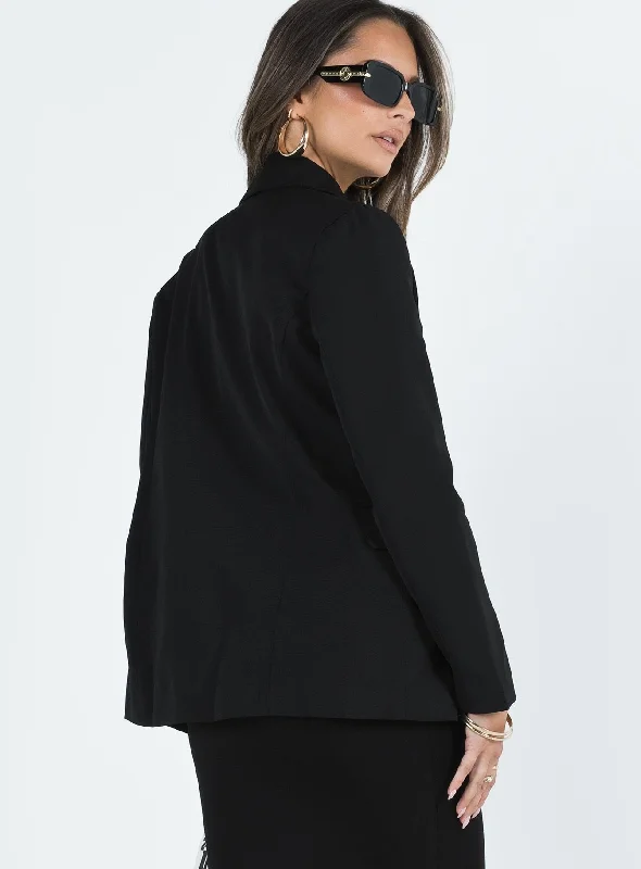 Mrs Nancy Blazer Black