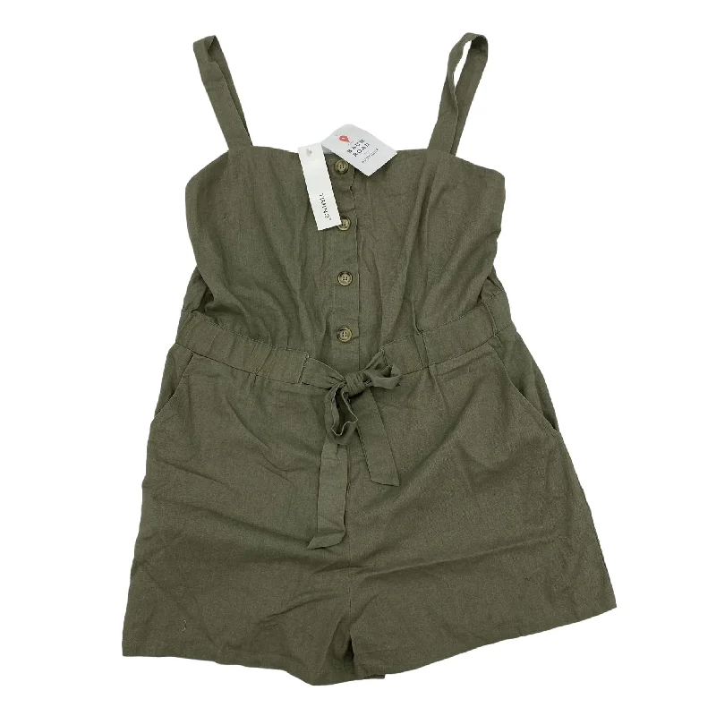 Green Romper Timing, Size L