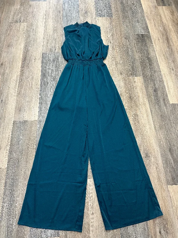 Teal Jumpsuit Jax & Henley, Size M