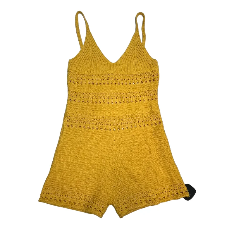 Yellow Romper Zara, Size S