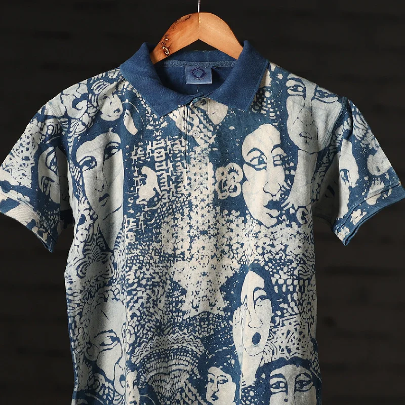 477281-115-bindaas-natural-dyed-art-block-print-unisex-polo-collar-t-shirt-in-pure-cotton