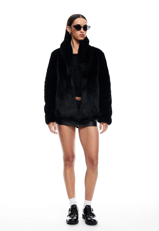 BADA BING FAUX FUR - ONYX