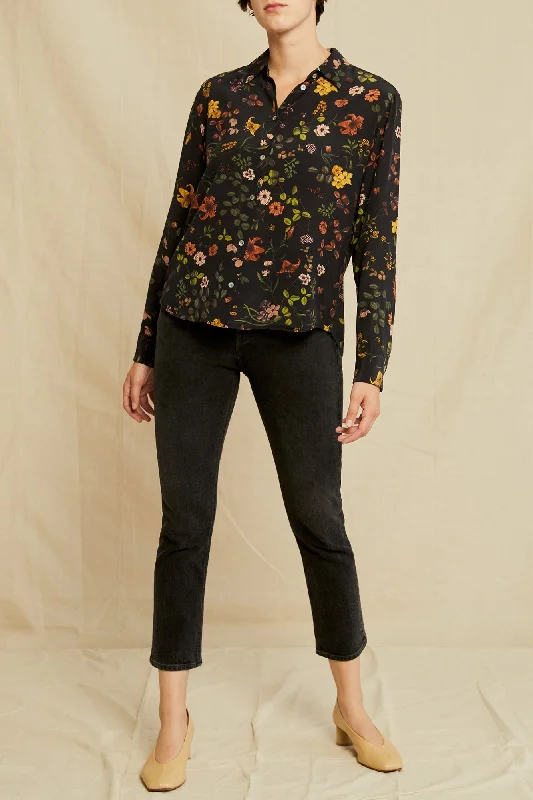 Bixby Washable Silk Blouse - Saint Germain Floral - ReAmour