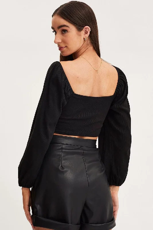 black-ruched-crop-top-long-sleeve-jc11505-32f3