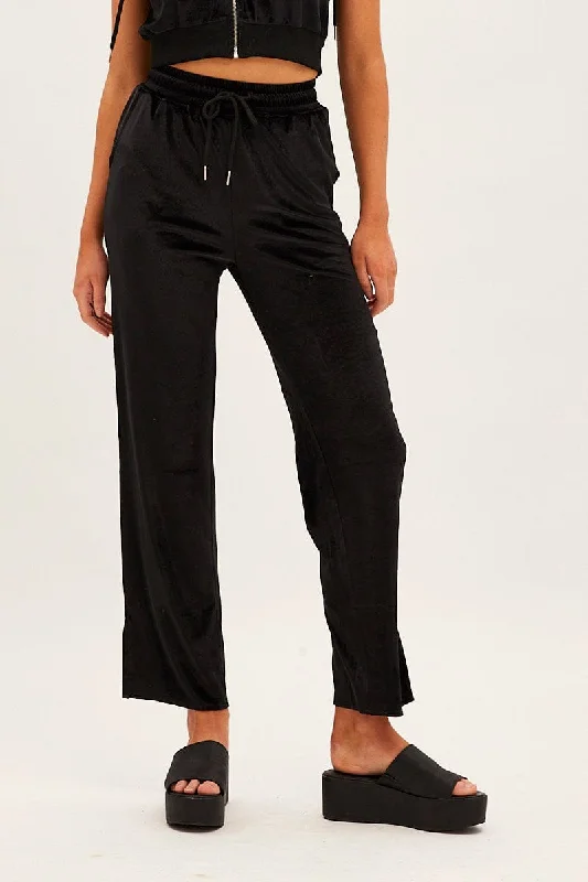 black-velvet-flared-hem-pants-bt12899-f3