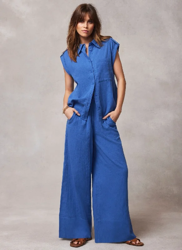 blue-cotton-top-trouser-set