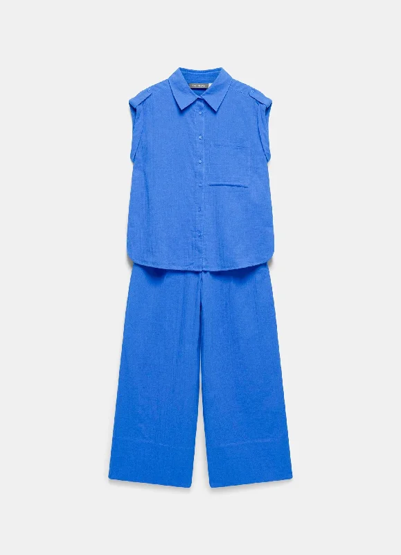 blue-cotton-top-trouser-set