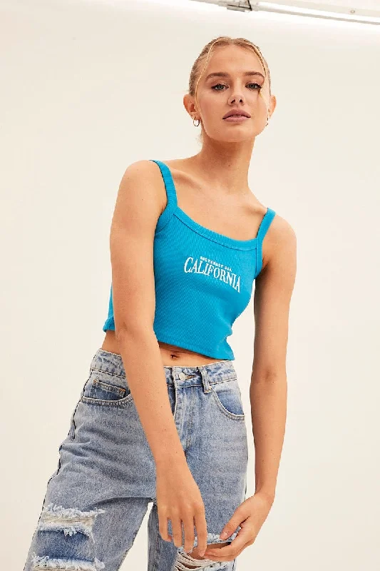 blue-crop-singlet-sleeveless-rib-embroidered-jc1171-84wb