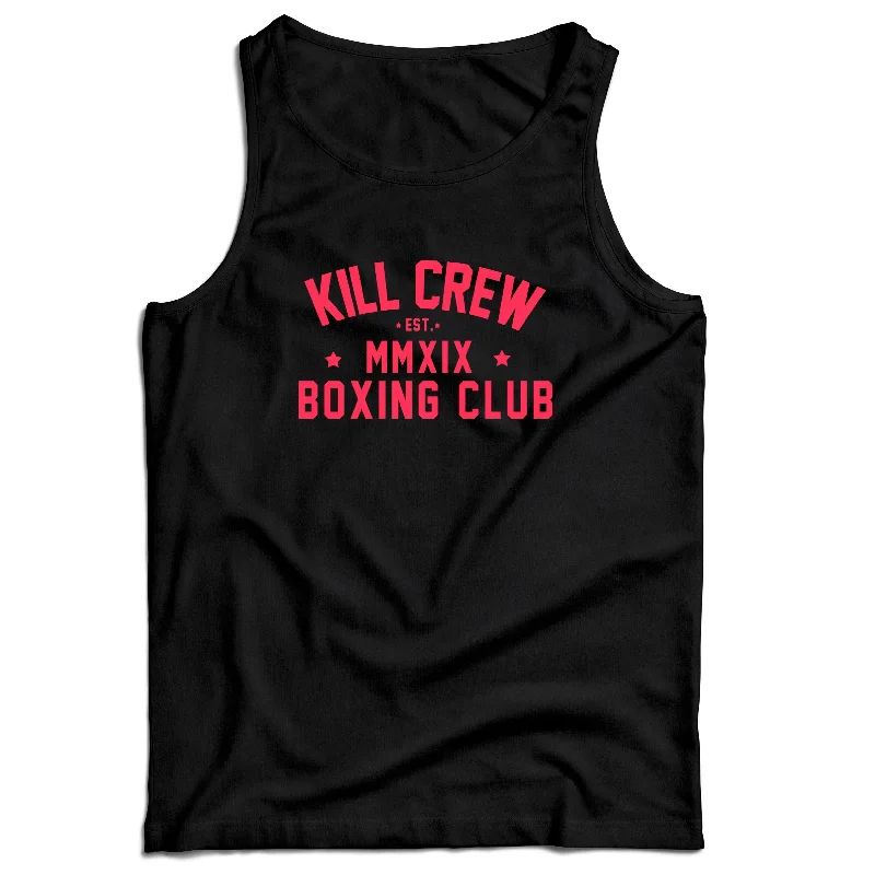 BOXING CLUB TANK TOP - BLACK