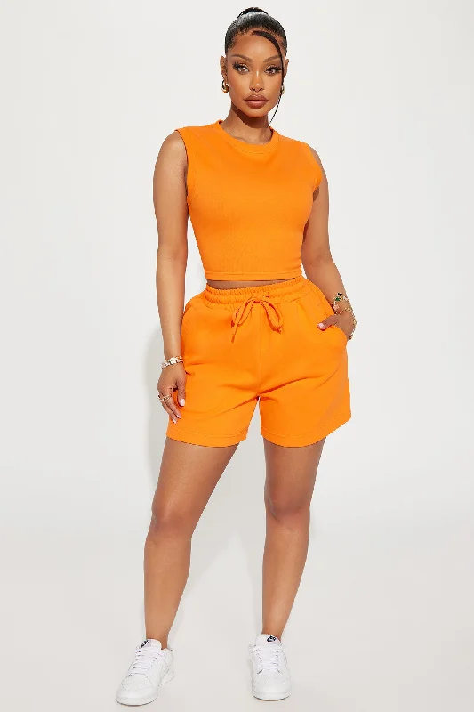 Casual Days Lounge Short - Orange