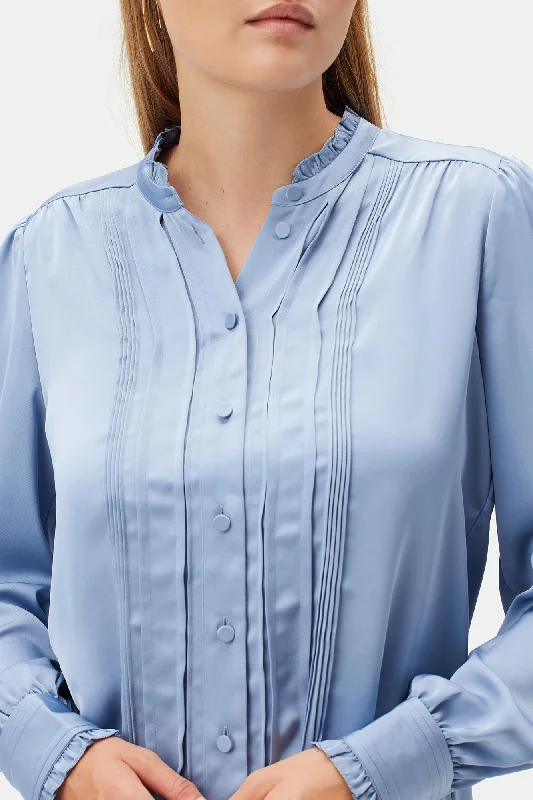 Charlotte Blouse - Horizon Blue - ReAmour