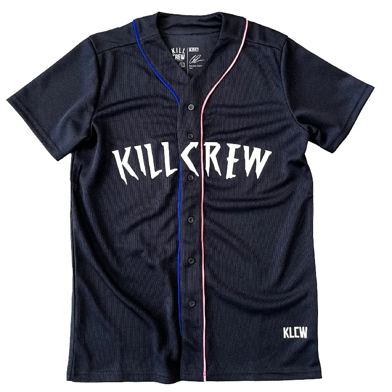 CLASSIC BASEBALL JERSEY - RED / BLUE