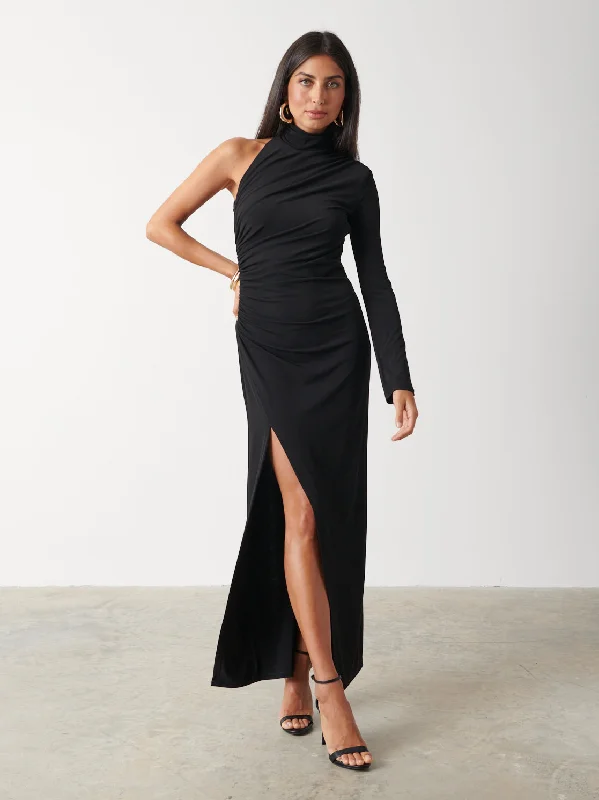 cole-one-shoulder-jersey-maxi-dress-black