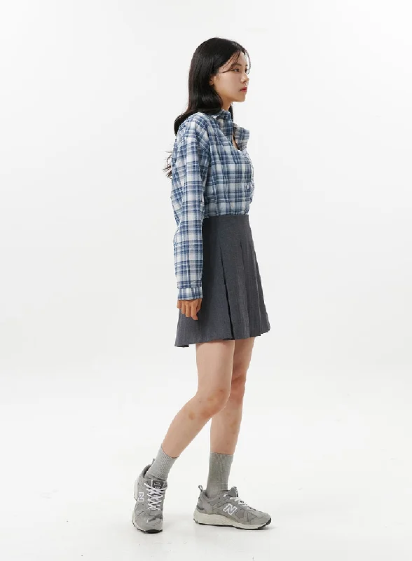 collar-plaid-pocket-long-sleeve-blouse-oo312