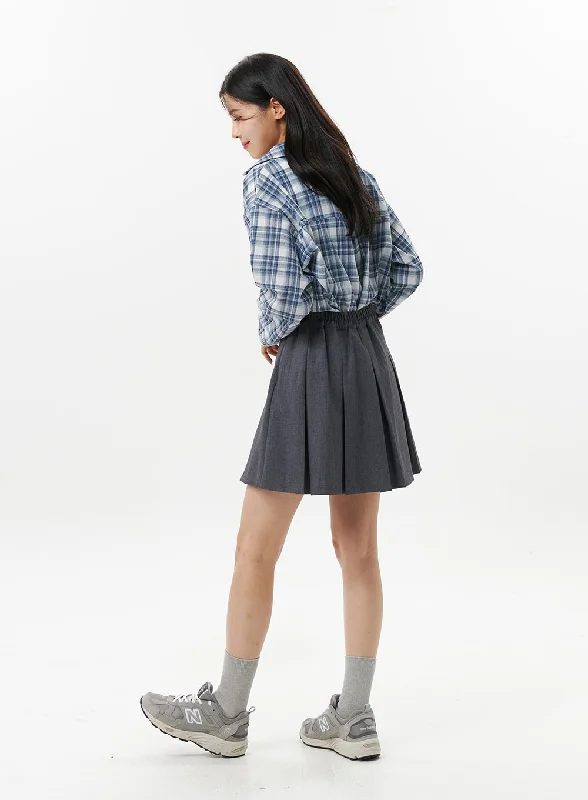 collar-plaid-pocket-long-sleeve-blouse-oo312