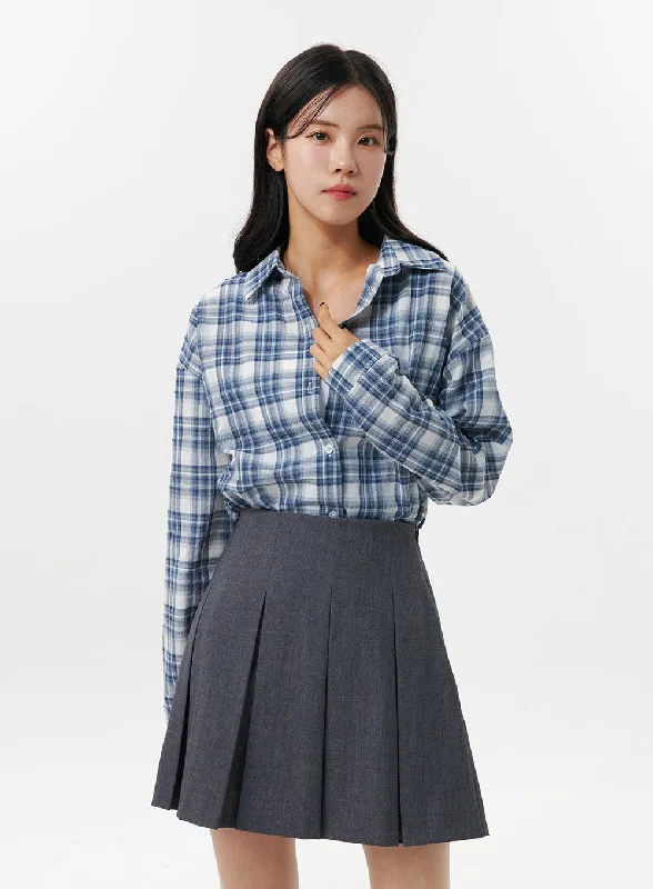 collar-plaid-pocket-long-sleeve-blouse-oo312