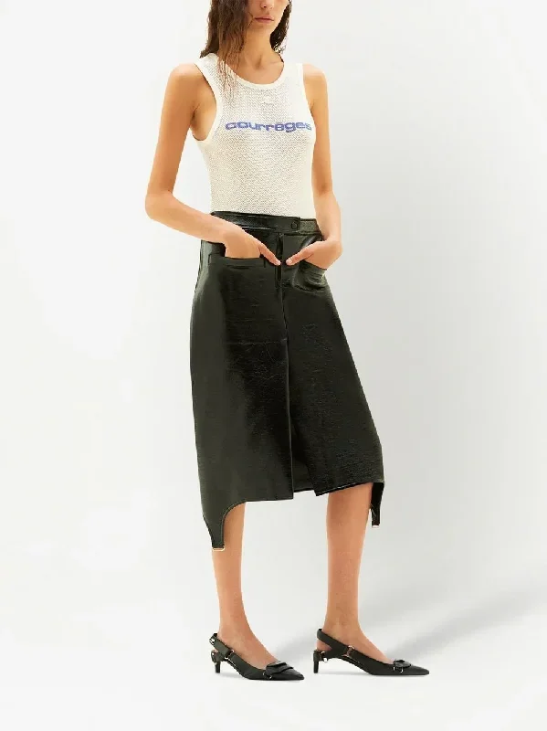 courreges-long-suspenders-vinyl-skirt-600033460blk