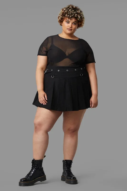 Curve Menacing Mini Skirt