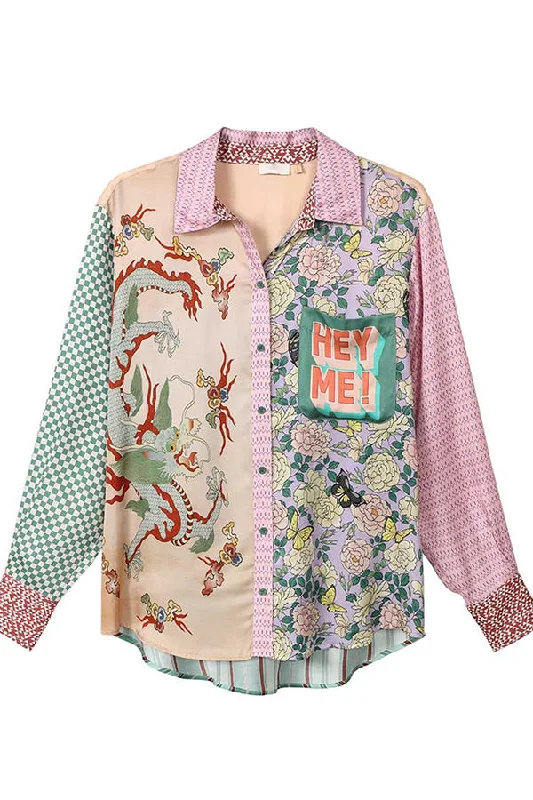 dragon-season-unique-print-patchwork-pocketed-loose-shirt