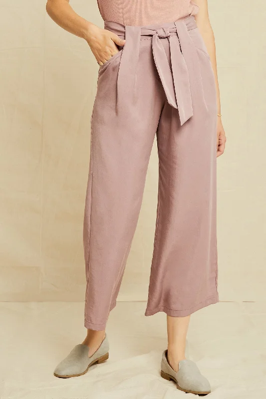 Eldora Wide Leg Pants - Lilac