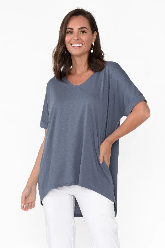 emiko-steel-drape-cotton-top