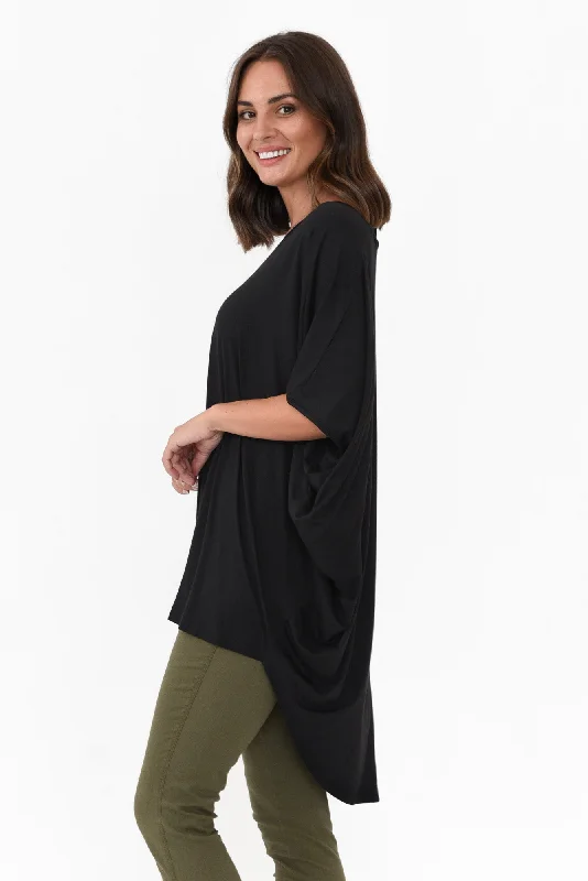 emory-black-bamboo-hi-lo-batwing-top