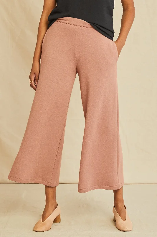 Eugenia Luxe Fleece Pants - Quartz