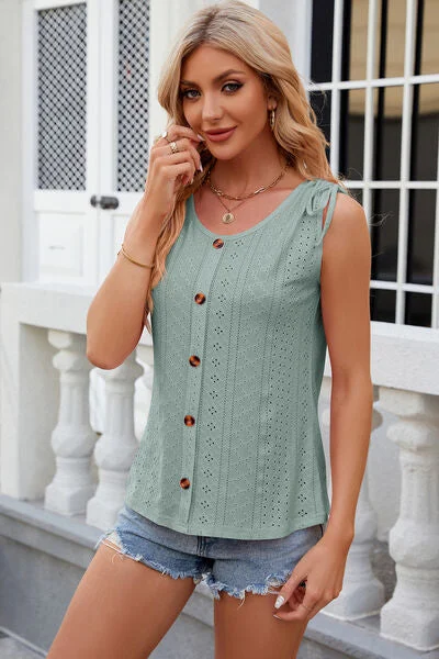 eyelet-round-neck-wide-strap-tank