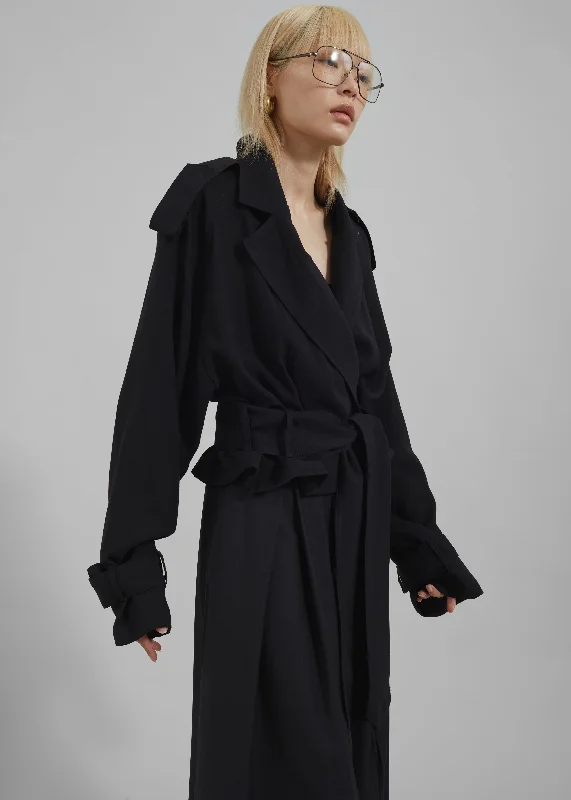 faven-cropped-trench-black