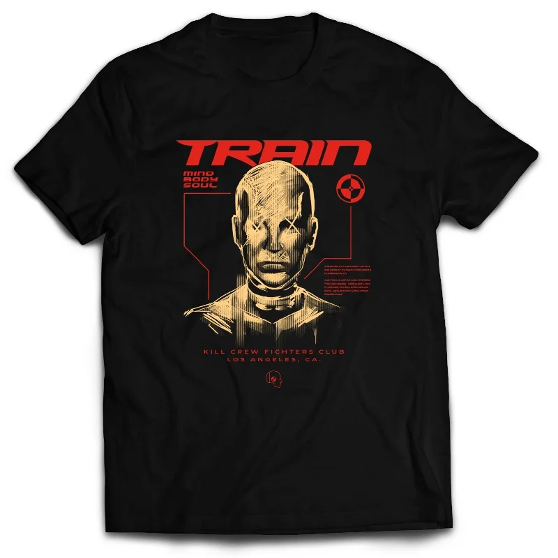 TRAIN MIND BODY SOUL T-SHIRT - BLACK