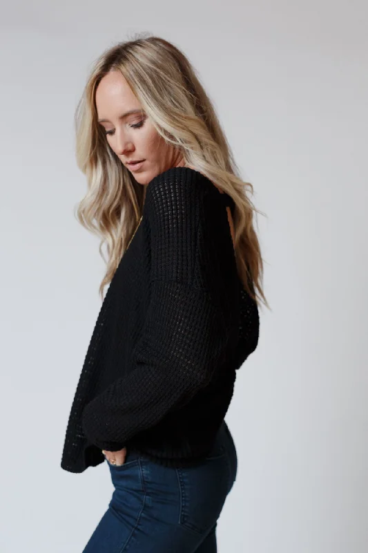 flattering-open-back-thermal-knit-top-black