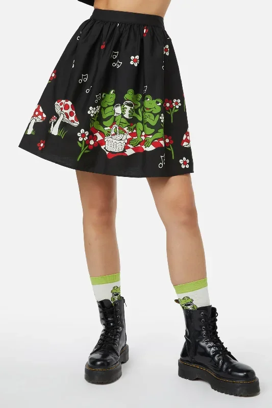 Froggy Picnic Skirt