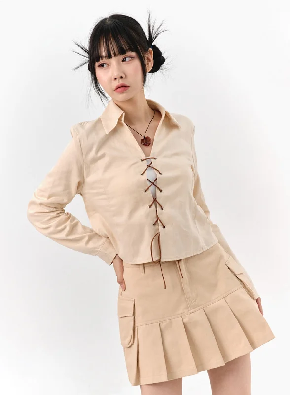 front-strap-blouse-is322