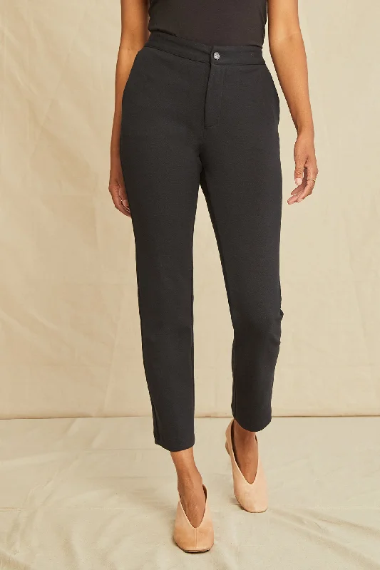 Graziella Ponte Twill Pants - Black