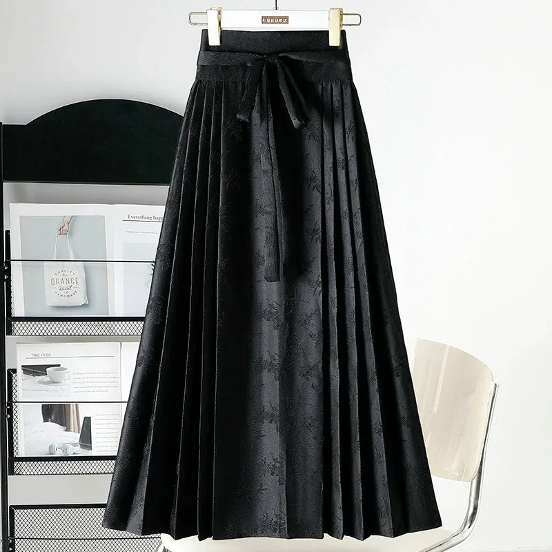 (BFM)Tonghuangcai~Han Lolita Skirt High-Waisted Horse-Face Skirt