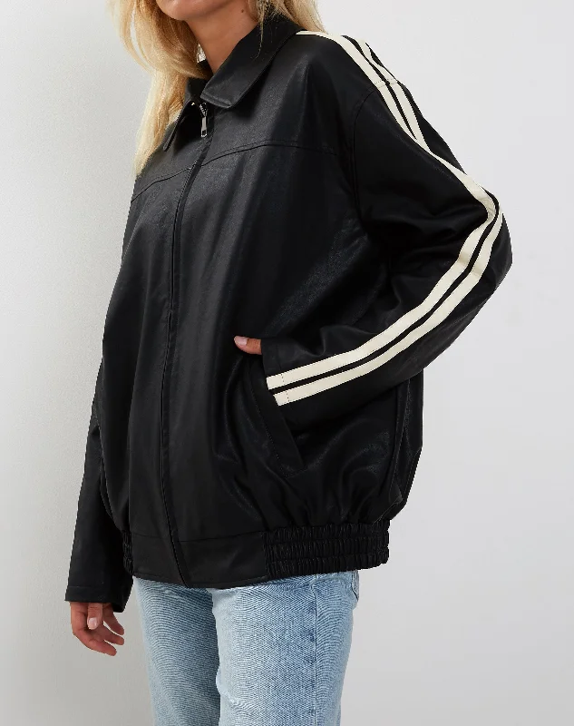 javana-jacket-pu-black-w-beige-stripe