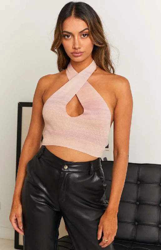 juliana-knit-halter-top-pink