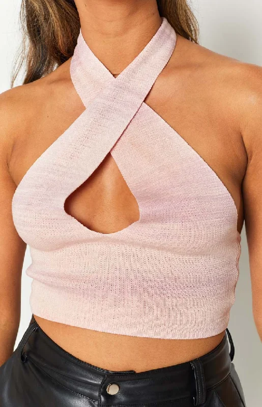 juliana-knit-halter-top-pink