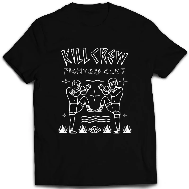 KILL CREW AZTEC FIGHTER'S CLUB T-SHIRT - BLACK