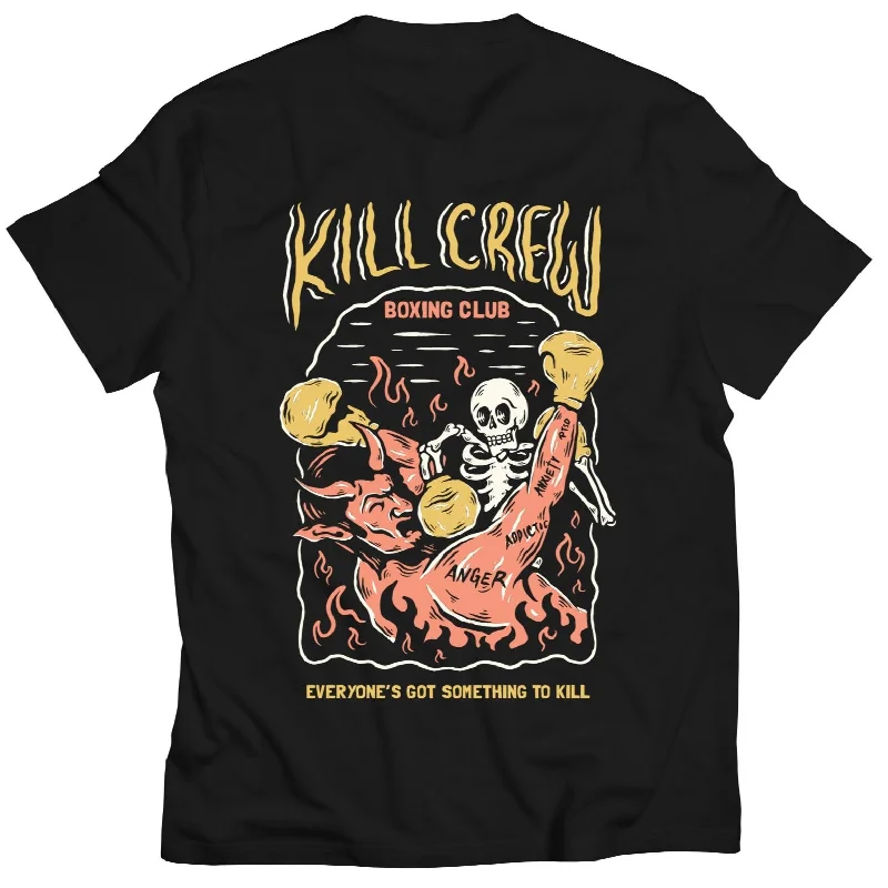 KILL CREW INNER DEMONS BOXING CLUB TSHIRT - BLACK