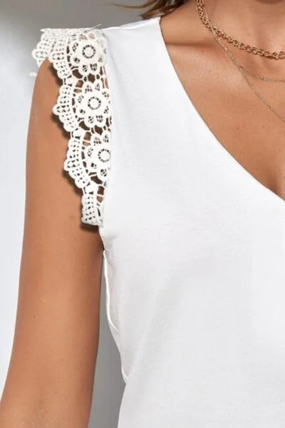 lace-detail-quarter-button-v-neck-tank