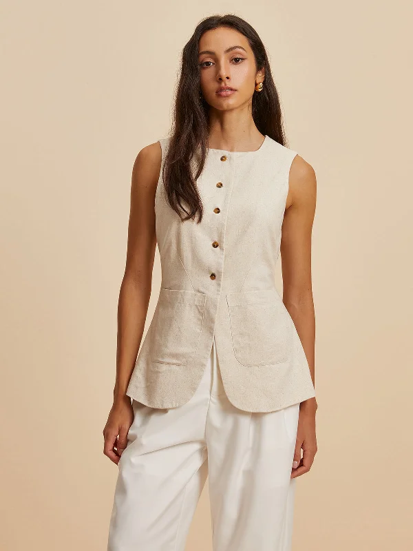 linen-blend-pockets-vest