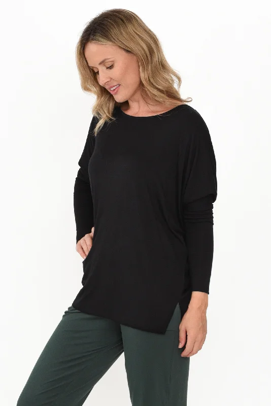 liv-black-long-sleeve-drape-top