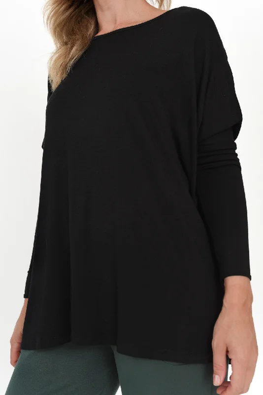 liv-black-long-sleeve-drape-top