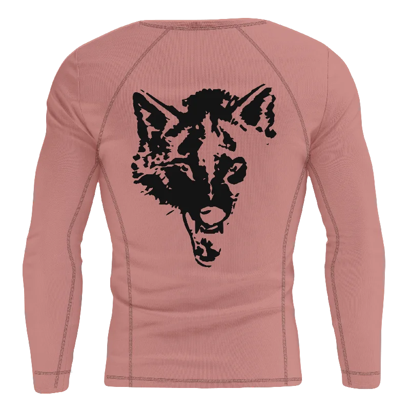 lone-wolf-rash-guard-brown